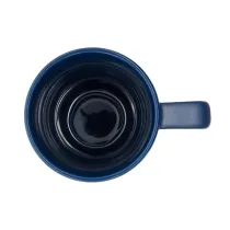 Kubek ceramiczny Azzurro 440 ml, granatowy
