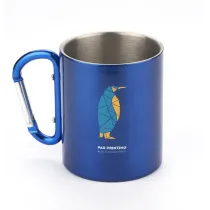 Kubek z karabińczykiem CAMP 250 ml
