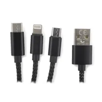 Kabel USB 3 w 1 LUX