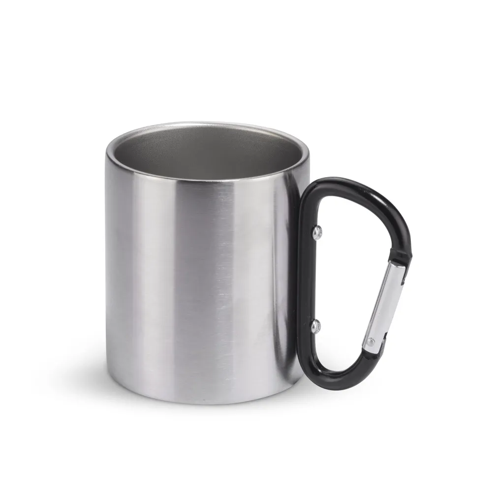 Kubek z karabińczykiem CAMPIC 200 ml