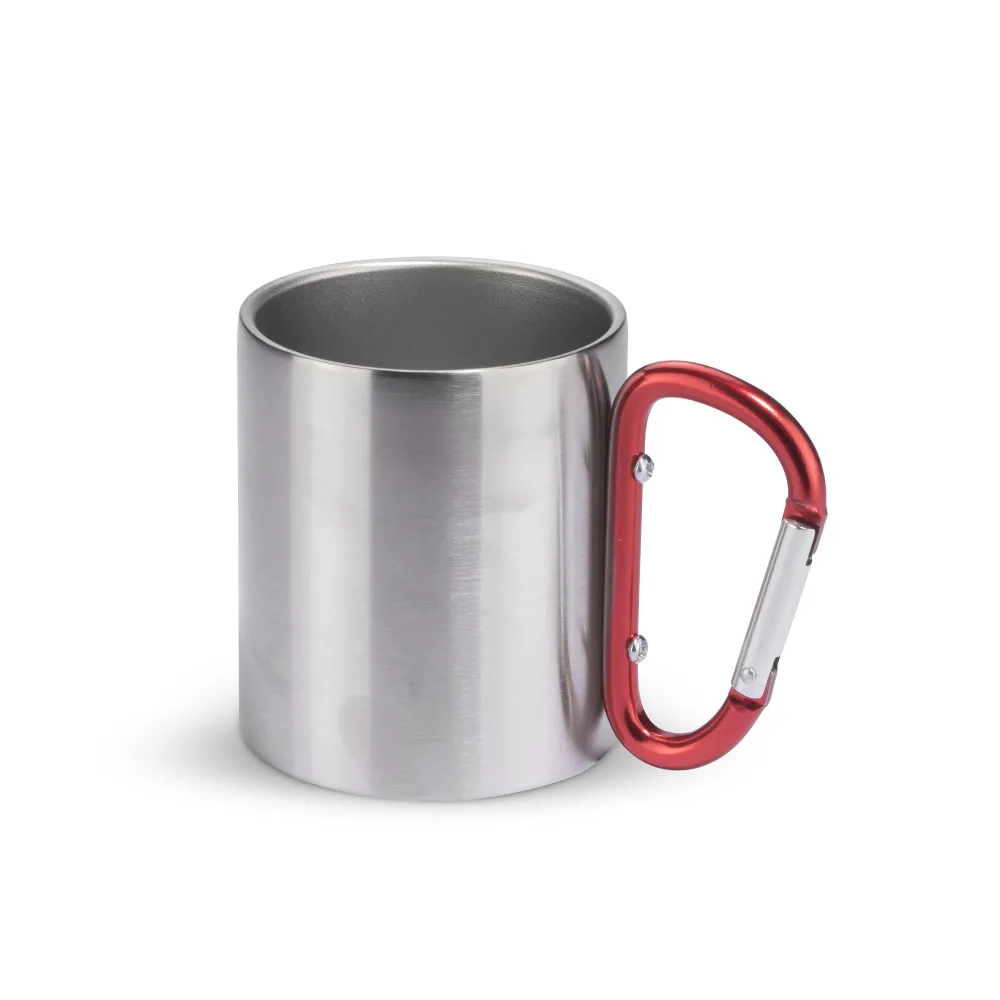 Kubek z karabińczykiem CAMPIC 200 ml