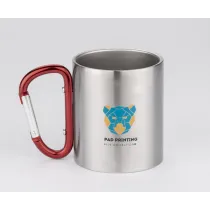 Kubek z karabińczykiem CAMPIC 200 ml