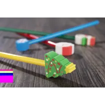 OŁÓWEK z gumką CHRISTMAS - Choinka