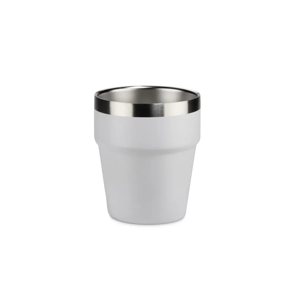 Kubek z recyklingowanej stali nierdzewnej MAKEL 300 ml