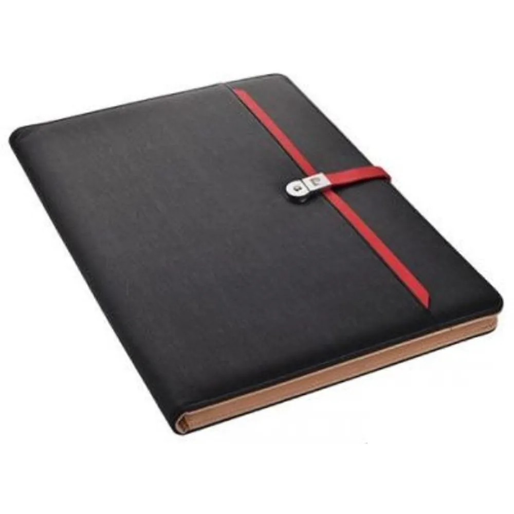 Folder z notatnikiem w linie i pamięcią USB 8GB 2.0 DIMITRI Pierre Cardin
