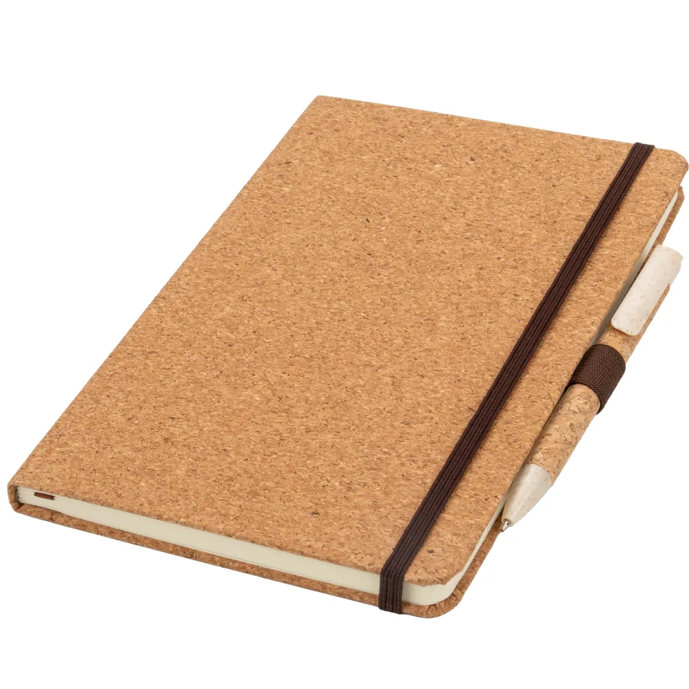 Notes A5 w kropki z długopisem BASTOGNE