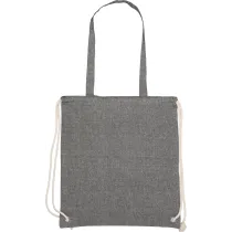 Torba bawełniana z długimi uszami z recyklingu 140 g/m2 ADDISON