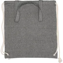 Torba bawełniana z długimi uszami z recyklingu 140 g/m2 ADDISON