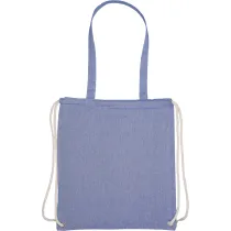 Torba bawełniana z długimi uszami z recyklingu 140 g/m2 ADDISON