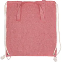 Torba bawełniana z długimi uszami z recyklingu 140 g/m2 ADDISON