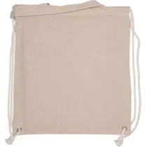 Torba bawełniana z długimi uszami z recyklingu 140 g/m2 ADDISON