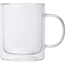 Kubek szklany z podwójnymi ściankami CARACAS 350 ml