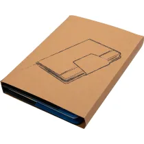 Notes A5 w linie z PU z recyklingu ASUNCION
