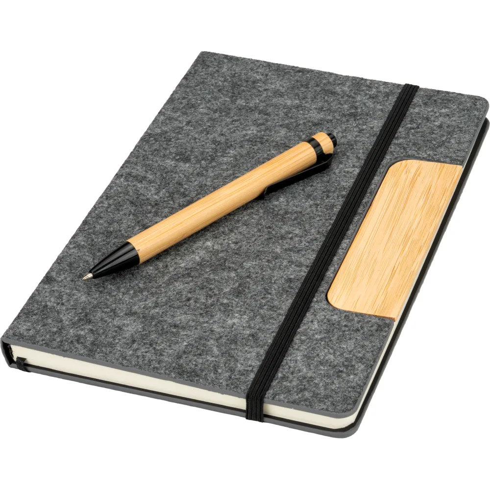 Notes A5 w linie z papieru z recyklingu z długopisem WALSALL