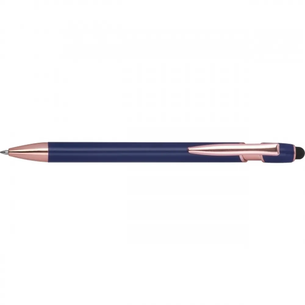 Długopis aluminiowy z recyklingu żelowy touch pen BELO HORIZONTE