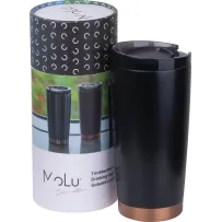 Kubek termiczny stalowy z recyklingu LA LOUVIERE MoLu 540 ml