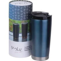 Kubek termiczny stalowy z recyklingu LA LOUVIERE MoLu 540 ml
