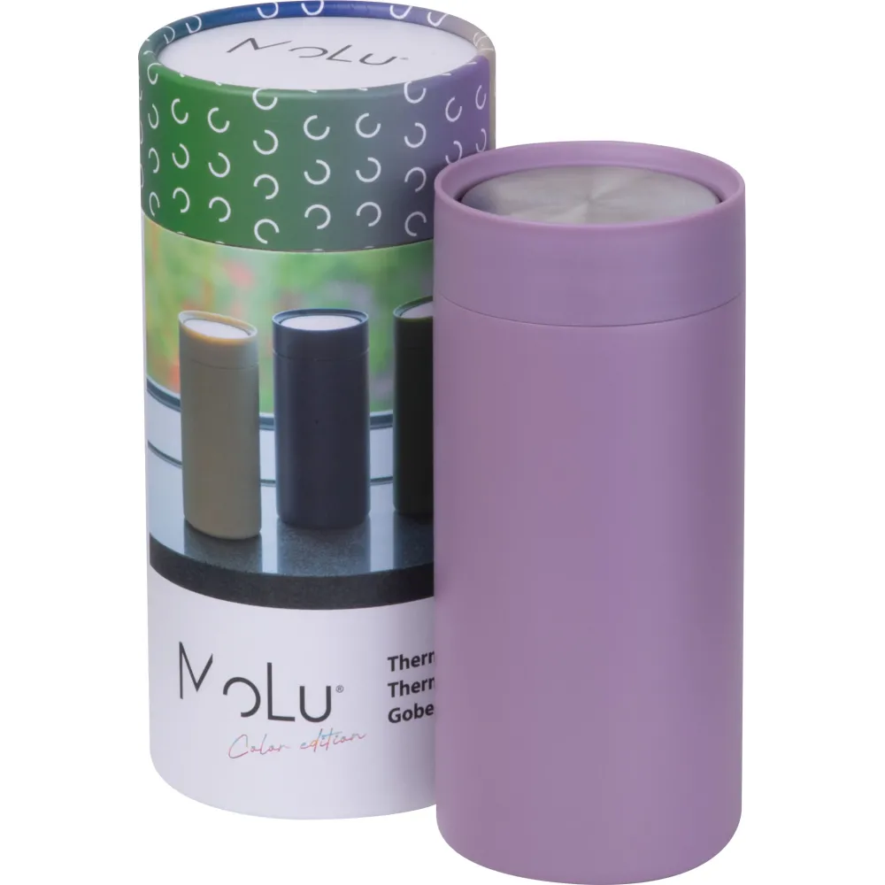 Kubek termiczny stalowy z recyklingu LE PORT MoLu 360 ml