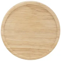 Ceramiczny kubek Hearth z drewnianym wiekiem/spodeczkiem