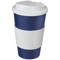 Kubek Americano® 350 ml z uchwytem i pokrywką chroniącą przed rozlaniem