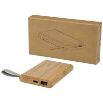 Powerbank Tulda o pojemności 5 000 mAh wykonany z bambusa