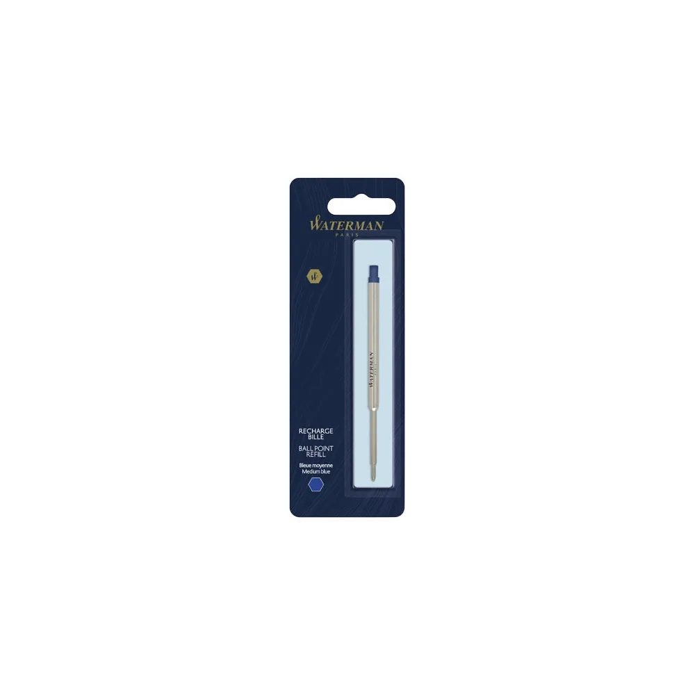 Waterman ballpoint pen refill (blue ink)