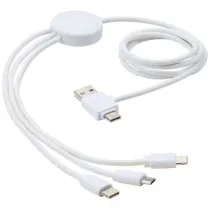 Pure kabel do ładowania 5-w-1 z dodatkiem antybakteryjnym