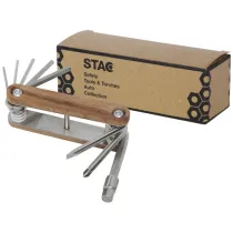 8-funkcyjne drewniane rowerowe narzędzie multi-tool Fixie