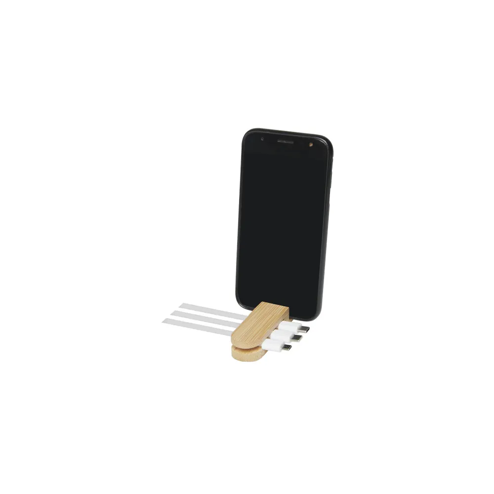 Bambusowy organizer na kable Edulis 