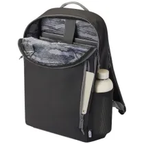 Aqua wodoodporny plecak z recyklingu z certyfikatem GRS na 15-calowego laptopa o pojemności 21 l