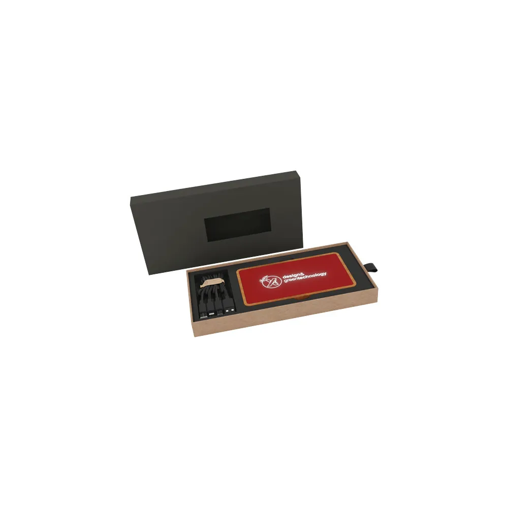 SCX.design P36 podświetlany bezprzewodowy powerbank 5000 mAh