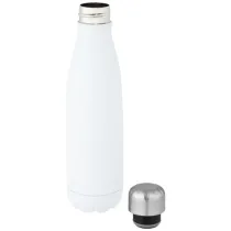 Cove butelka o pojemności 500 ml wykonana ze stali nierdzewnej z recyklingu z miedzianą izolacją próżniową posiadająca ce