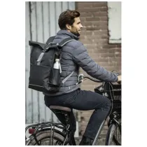 Aqua wodoodporna torba rowerowa o pojemności 20 l na 15-calowego laptopa wykonana z materiałów z recyklingu z certyfikatem GR