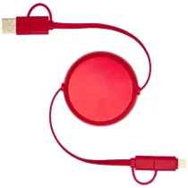 Alasia zwijany kabel do synchronizacji danych i szybkiego ładowania 5 w 1 45 W o długości 100 cm z tworzyw sztucznych i alumi