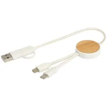 Chechia kabel do synchronizacji danych i szybkiego ładowania 5 w 1 27 W o długości 30 cm z tworzyw sztucznych pochodzących z