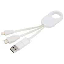 Troop kabel do ładowania 4 w 1 z tworzyw sztucznych pochodzących z recyklingu
