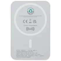 Acrab magnetyczny bezprzewodowy powerbank o pojemności 5000 mAh i mocy 15 W z technologią PD 20 W — wykonany z tworzyw sztyc