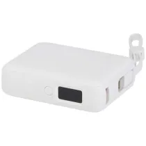 Acrux powerbank do tabletu o pojemności 10 000 mAh i mocy 35 W z wbudowanym kablem typu C - wykonany z tworzyw sztucznych poc