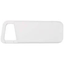 Alkes wodoodporny powerbank z karabińczykiem o pojemności 5000 mAh i mocy 12 W, wykonany z tworzyw sztucznych pochodzących z 