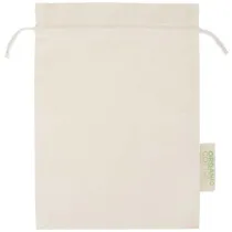 Odisha organiczna torba prezentowa z certyfikatem OCS o gramaturze 140 g/m² — 42 x 30 cm