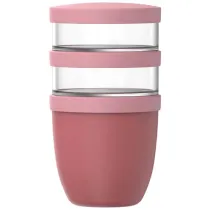 Mepal Ellipse 3-częściowy izolowany pojemnik na lunch o pojemności 500 ml + 2 x 200 ml