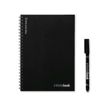 INFINITEBOOK PLAIN A5. Infinitebook z elastyczną okładką i 15 zwykłymi stronami do tablicy