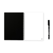 INFINITEBOOK PLAIN A5. Infinitebook z elastyczną okładką i 15 zwykłymi stronami do tablicy