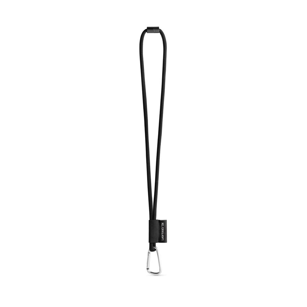 75089. SET Lanyard TUBE Long (Ø 7 mm) z karabińczykiem w kształcie litery D o długości 55 mm i zapięciem bezpieczeństwa o