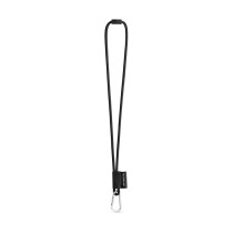 75091. SET Lanyard NAUTIC Long (Ø 7 mm) z karabińczykiem w kształcie litery D o długości 55 mm i zapięciem zabezpieczając