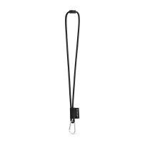75091. SET Lanyard NAUTIC Long (Ø 7 mm) z karabińczykiem w kształcie litery D o długości 55 mm i zapięciem zabezpieczając
