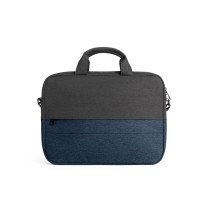 GENOA. Wyściełana torba na laptopa z recyklingowanego poliestru 600D o wysokiej gęstości 15”