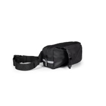 DELFOS POUCH SHINY. Torba biodrowa z 300D poliestru pochodzącego (błyszczące wykończenie) i 600D poliestru pochodzącego z e