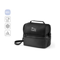 ZIPPERS COOLER. Torba chłodząca 8'5L z żakardu 300D i 840D