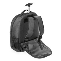 EINDHOVEN. Plecak na kółkach na laptopa 15.6'' z poliester 600D
